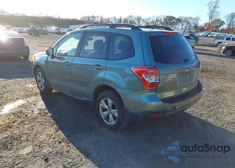 2015 Subaru Forester 2.5I Premium из США, поврежденный, VIN JF2SJADC3FH562938